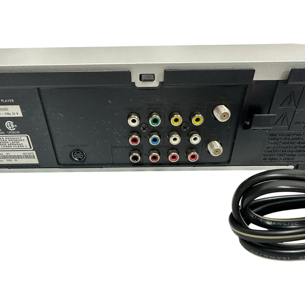 Samsung DVD-V5650 VCR Works great, DVD Player Does Not Work, No Remote